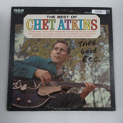 #ad Chet Atkins The Best Of Chet Atkins LP Vinyl Record Album $5.77