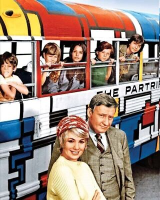 #ad The Partridge Family Reuben amp; Shirley by Partridge bus kids inside 24x30 poster $29.99