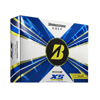 #ad NEW Bridgestone Tour B XS Yellow Golf Balls Choose Quantity $27.99