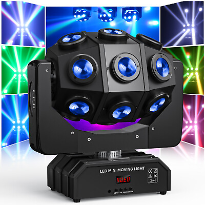 #ad 270W Moving Head 18 LED Rotating Beam DMX Stage Light RGBW DJ Disco Party Club $144.49