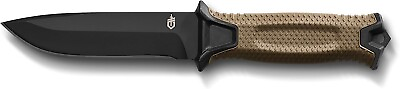 #ad Gerber Gear Strongarm Fixed Blade Tactical Knife Plain Edge Coyote Brown $34.99