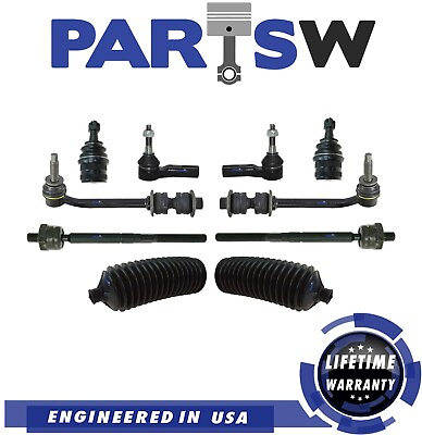 #ad New 10pc Complete Front Suspension Kit for Dodge Durango 5 Lug w 16mm Threads $50.32
