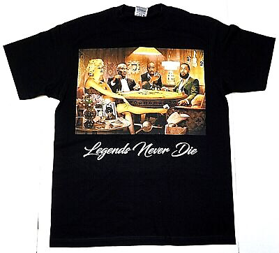 #ad LEGENDS T shirt Kobe 2Pac Nipsey Hussle Marilyn Monroe Poker Tee Men#x27;s New $6.99