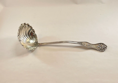 #ad Dominick amp; Haff Charles II Sterling Silver Soup Ladle 11 3 8quot; with Monogram $304.99