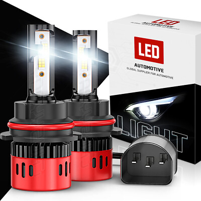 #ad HB5 9007 Super Bright Luces Para Faros Auto Coche 6000K LED Profesional Bulbs $21.84