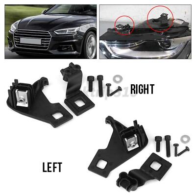 #ad Front Left Right Bracket Headlight Repair Kit FOR Audi A4 S4 RS4 A5 S5 RS5 13 17 $19.98