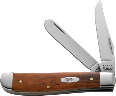 #ad Case Cutlery XX Chestnut Bone Handle Mini Trapper Folding Pocket Knife 28700 $62.99