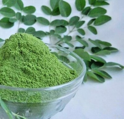 #ad Tea Moringa Miracle Powder Ceylon Leaf Oleifera 100g Dry Natural Green Organic $12.99