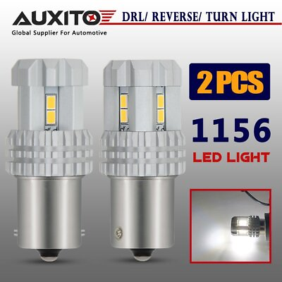 #ad AUXITO 7506 High Power LED 1156 Ba15s P21W WHITE Backup Reverse Light DRL Bulb $12.34