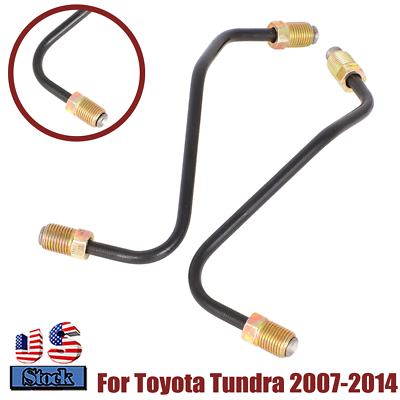 #ad For Toyota Tundra 2007 2014 4WD Left Right Front Brake Caliper Line Kit US $16.09