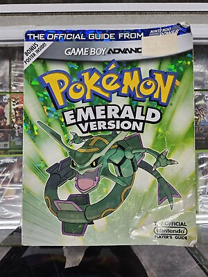 #ad Nintendo Power Pokemon Emerald Official Strategy Guide *NO POSTER* $59.95