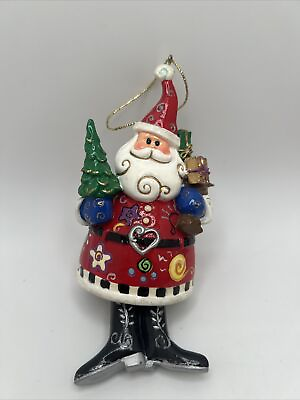 #ad Santa Claus Christmas Hanging 6”Ornament $6.95
