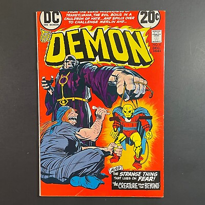 #ad The Demon 3 Bronze Age DC 1972 Jack Kirby comic book Etrigan Jason Blood $14.95