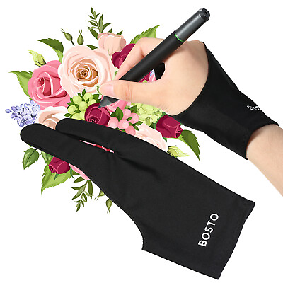 #ad BOSTO Two Finger Free Size Drawing Cover Artist Drawing Cover for W7V5 C $7.31