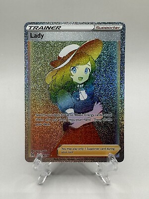 #ad 🔥Lady 208 196 Rainbow Full Art Secret Rare Lost Origin M NM Pack Fresh 🔥 $8.99