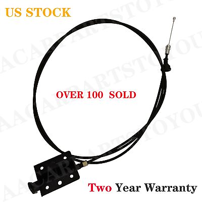 #ad HD Hood Latch Lock Control Cable Fit Dodge Truck D150 D250 W150 W250 Ramcharger $22.86