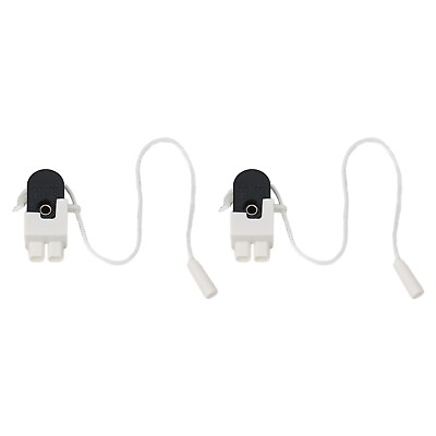 #ad 2pcs Household Pull Cord Switch Pull Cord Wall Light Chandelier Switch With Cord $6.79