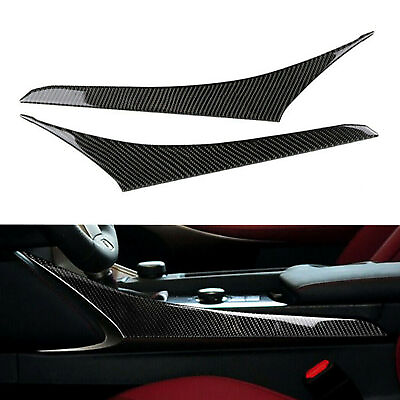 #ad Carbon Fiber Interior Gear Shift Panel Side Trim For Lexus IS250 IS350 2014 18 $26.92