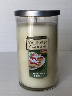 #ad Yankee Candle “Christmas Cookie” 12 oz Limited Holiday Collection Unused $9.99