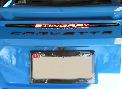 #ad Chevy Corvette StingRay C8 3rd brake light decal 2020 21 22 23 2024 2025 $30.00