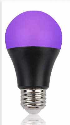 #ad LEDeez UV Black Light LED Bulb 6 W 40W Glow Crazy LED Light Bulb NEW $11.99