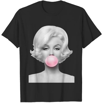 #ad Vtg Marilyn Monroe T Shirt Unisex Short Sleeve T Shirt All Sizes S 2345Xl Gitf F $21.98
