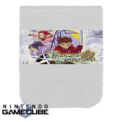 #ad Tales of Symphonia GameCube Memory Card 100% Completed $19.90