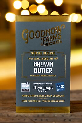 #ad Goodnow Farms Special Reserve Dominican Republic 70% Dark Chocolate Bar with Bro $225.99