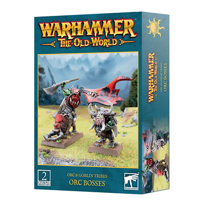 #ad Orc amp; Goblin Tribes: Orc Bosses Warhammer The Old World PRESALE 5 4 $35.70