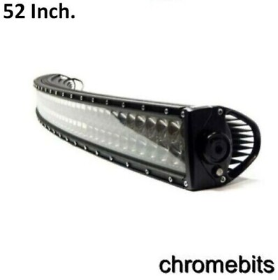 Curved LED Work Light Bar Spot 52 inch Off road TODOTERRENO Driving Lamp Car 4WD $110.06