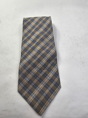 #ad Bruno Piatelli Mens Multicolor Geometric Wide Silk Classic Designer Tie $9.99
