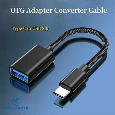 #ad OTG Adapter Converter Cable USB C 3.1 Type C Male to USB 2.0 Type A Female $4.50
