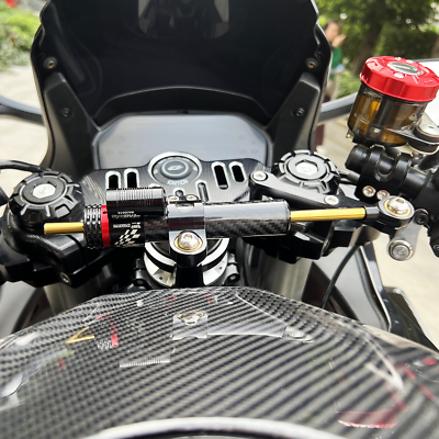 #ad For Yamaha Honda MV Agusta Motorcycle Universal Steering Damper Stabilizer 250MM $49.99