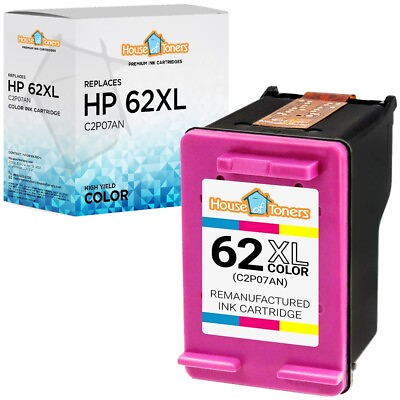 #ad For HP 62XL Color HP62 Ink Cartridge for ENVY 5664 5665 7644 $20.95