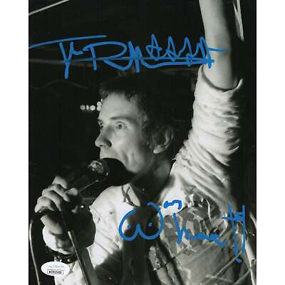 #ad Johnny Rotten Autograph 8X10 Photo Sex Pistols Signed JSA COA Witness 3 $359.99
