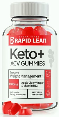 #ad Rapid Lean Keto ACV Maximum Strength Gummies for Weight Loss 60ct $19.95