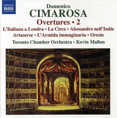 #ad Overtures 2 by Cimarosa Mallon Toronto Chamber Orchestra CD 2007 $8.98