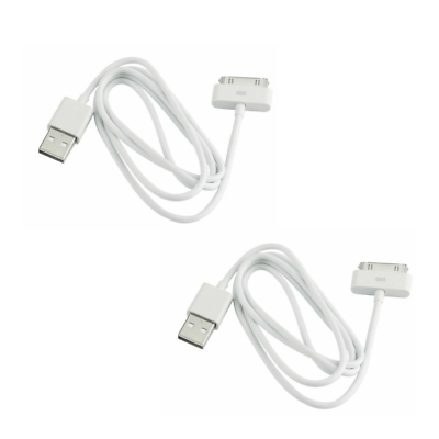 #ad 2x 30 Pin 3ft USB Sync Data Charger Cable fits iPhone 4 4S iPod Touch 4th Gen $8.98