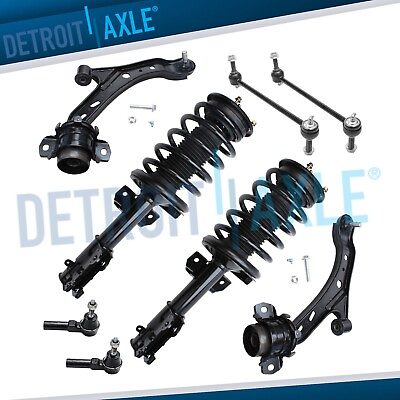 #ad 2005 2006 2007 2010 Ford Mustang Base GT Front Strut Control Arms Suspension Kit $311.49