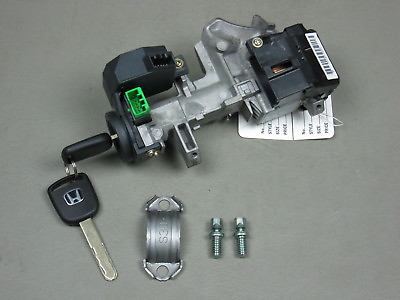 #ad 03 04 05 06 07 Honda Accord OEM Ignition Switch Cylind Lock MT Stick Shift 2 KEY $158.09