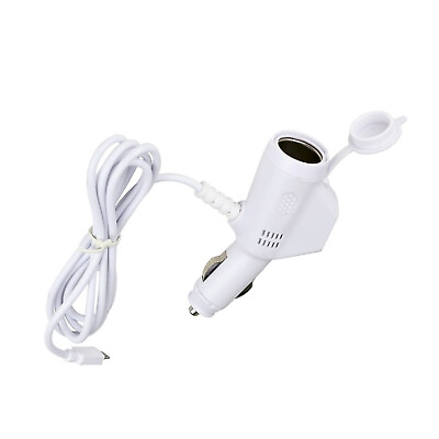 #ad Black White DC12V 3 in 1 Car Charger Durable Replacement Adapter Commponents B $7.62