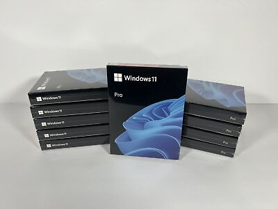 #ad New Microsoft Windows 11 Pro 64 Bit USB Flash Drive Full Retail Version In Box. $53.99