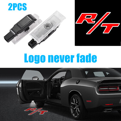 #ad New 2× For Dodge Charger R T HD LED Car LED Door Puddle Projector Lights $20.88