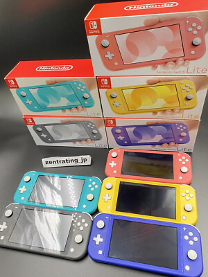 #ad Nintendo Switch Lite Light Various colors to choose Console Japanese Charger Box $127.90