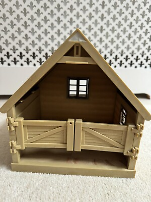 #ad Sylvanian Families Vintage Stable Building Only From Stable amp; Pony Set Calico GBP 14.99