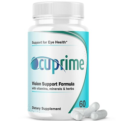 #ad Ocuprime for Eyes Supplement Vision Pills 60 Capsules $49.95