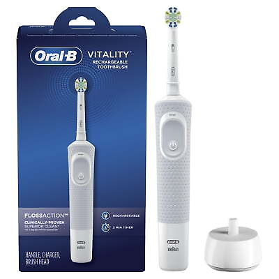 #ad Vitality FlossAction Electric Rechargeable Toothbrush for Adults amp; Children 3 $19.97
