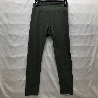 #ad FLX Travel Leisure Yoga Jogger Pants Women’s M Ankle Length Green * $11.20