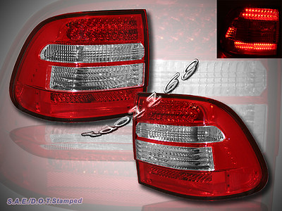 #ad 03 04 05 06 PORSCHE CAYENNE RED LENS LED TAIL LIGHTS NEW $282.99