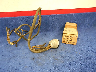 #ad 1937 FORD PASSENGER HEADLIGHT WIRING HARNESS NOS FORD 816 $149.99